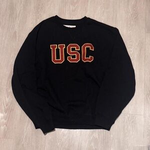 Heritage Black and Red USC Men's Crewneck Sweater